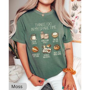 Artisan Sourdough Starter & Bread Baking Graphic T-Shirt