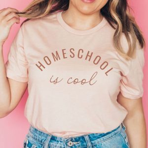 Homeschool Is Cool Mama Everyday Teacher Graphic T-Shirt