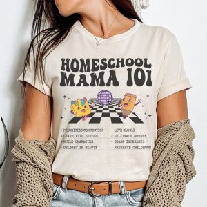 Homeschool Mama Everyday Classroom Educator Graphic T-Shirt