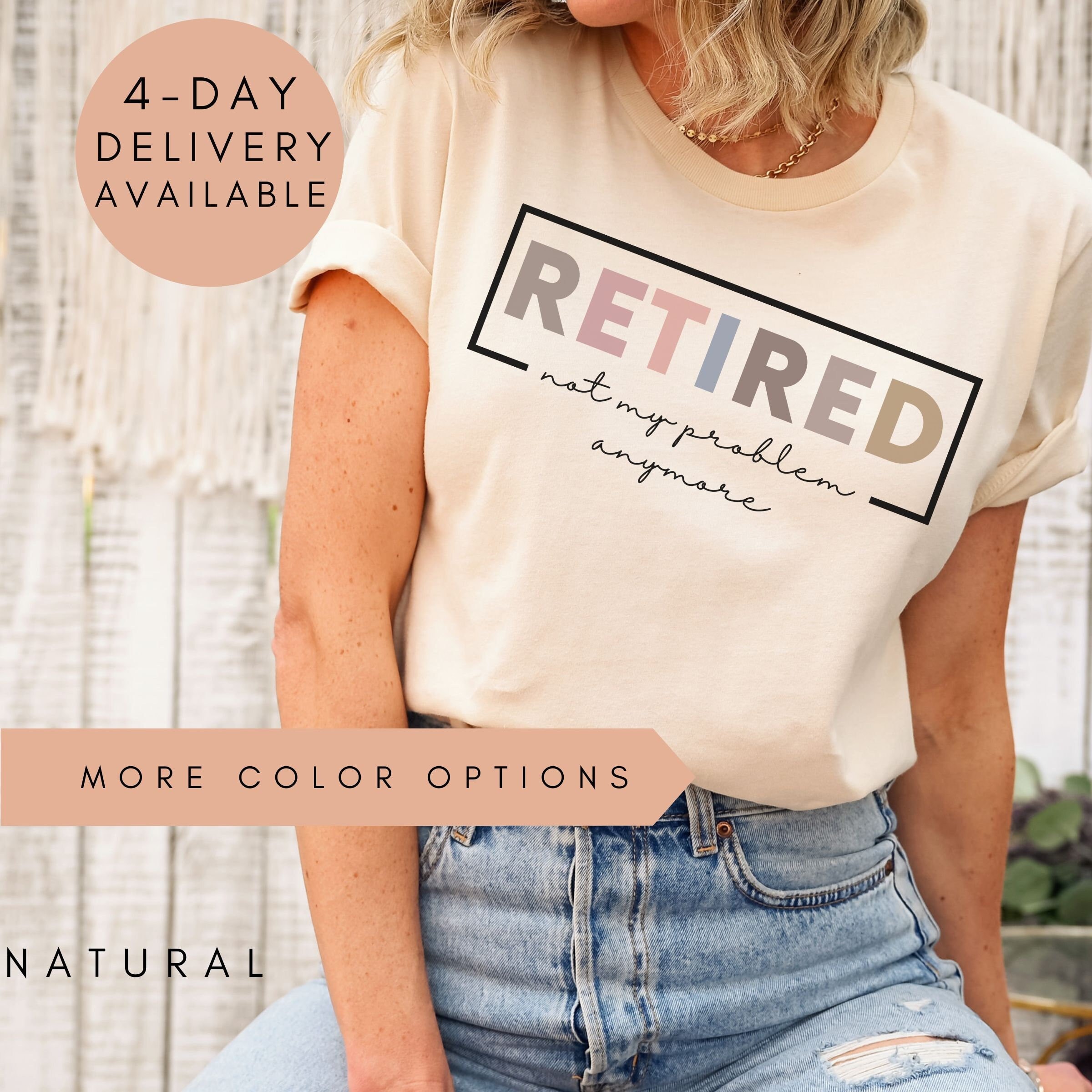 Retirement Gifts For Women Retired Gift Graphic T-Shirt