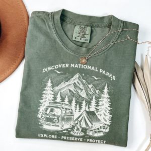 National Parks Us Park Gifts Camping Gift Graphic T-Shirt