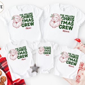 Christmas Nurse Crew Rn Graphic T-Shirt