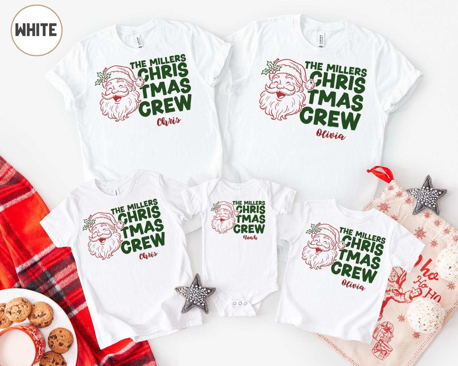 Christmas Nurse Crew Rn Graphic T-Shirt