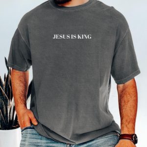 Yeshua Jesus Is King Merch Christian Graphic T-Shirt