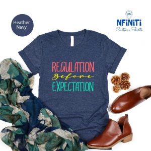 Autism Awareness Regulation Before Graphic T-Shirt