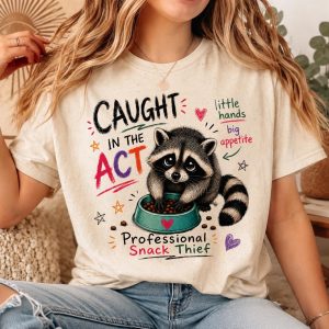Funny Raccoon Graphic T-Shirt