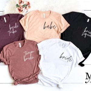 Bride To Be Wedding Gift Ideas Bridal Party Graphic T-Shirt