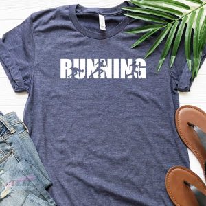 Running Workout Gift Marathon Runner Graphic T-Shirt
