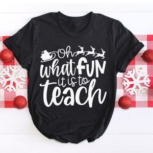 Christmas Teacher Graphic T-Shirt