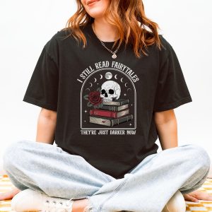 Dark Academia Book Graphic T-Shirt
