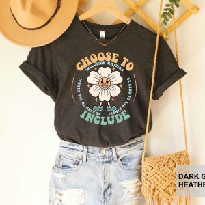 Special Education Autism Awareness Choose Graphic T-Shirt