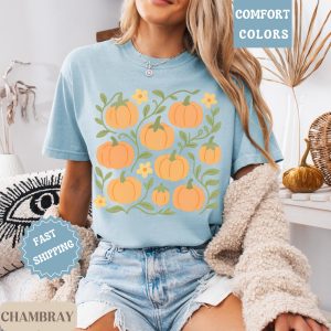 Teacher Fall Cute Classroom For Women Autumn Graphic T-Shirt