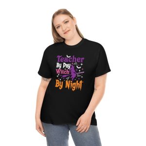 Witch Teacher Spooky School Squad Halloween Graphic T-Shirt